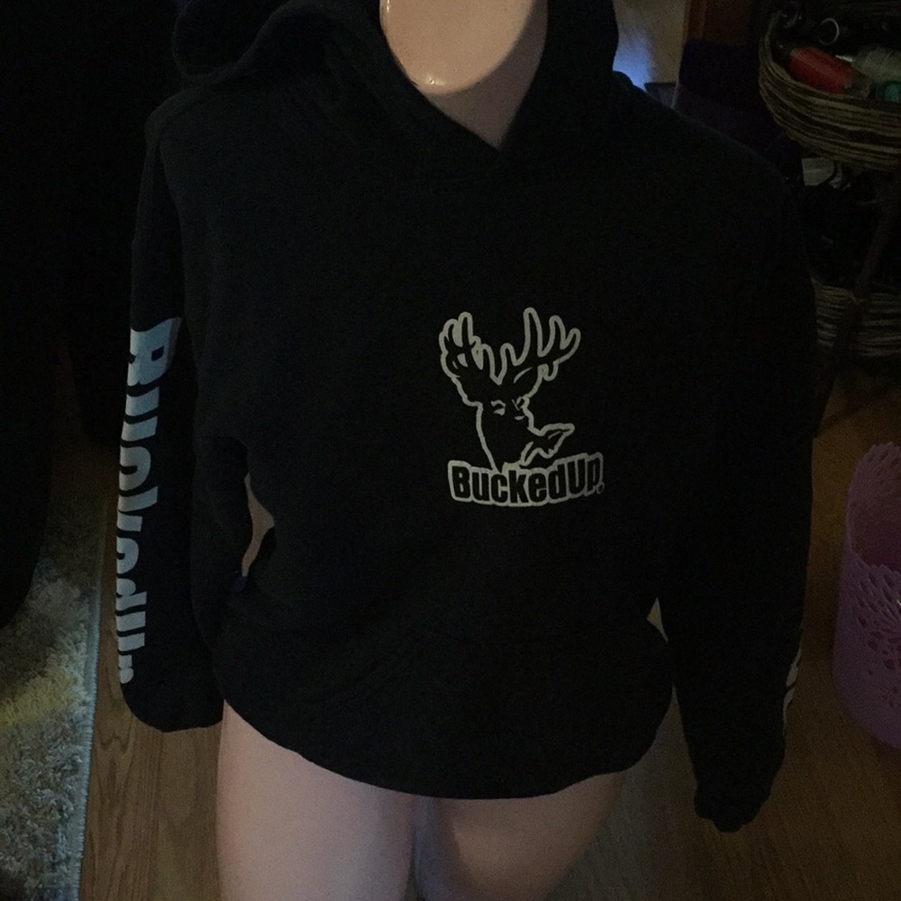 Bucked up hoodie